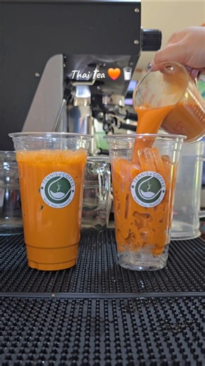#thaitea 🧡🥛 #เทนนิสคอฟฟี่ #tenniscoffee#cafe #ร้านกาแฟ #หนองคาย #thailand