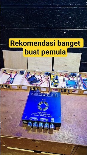 kit amplifier paling mudah di rakit buat pemula
