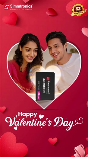 Sharing love, memories and moments — store them all with ease ❤️ Simmtronics wishes you a Valentine’s Day filled with warmth, joy and special memories. Because the best moments in life deserve to be saved and cherished. Capture love. Store memories. Celebrate moments. 💘 👉 Explore smart storage solutions at www.simmtronics.co.in . . . #Simmtronics #ValentinesDay #SmartStorage #StoreYourMemories #DigitalLove #MadeForMemories | Simmtronics Infotech
