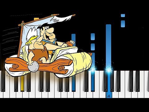 The Flintstones - Theme Song - Piano Tutorial & Sheets!