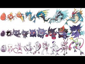 All 151 Kanto Pokémon Mega Evolutions & More Stages | Max S
