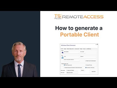 How to generate a Portable Client with TSplus Remote Access – Easy Setup Guide