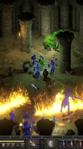 POISON NECRO AUTO CASTS POISON NOVA NOW!! #diablo2resurrected