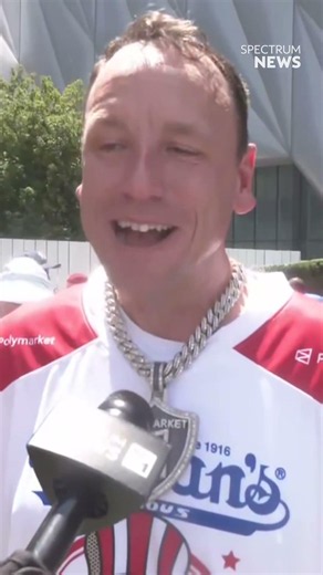 Joey Chestnut: 'I'm going to be eating hot dogs like a madman'