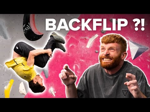 Parkour Pro teaches 9b+ climber how to BACKFLIP | With Toby Segar ‪@STORROR‬