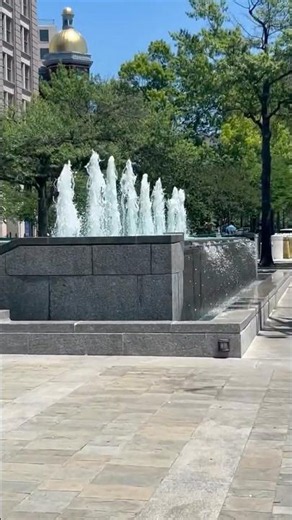 United States Navy Memorial Historic Fountain Returns to Life in Washington DC -Washington Monuments