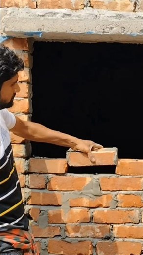 How to do joint 5 inch bricks wall | #construction #bricks #joint