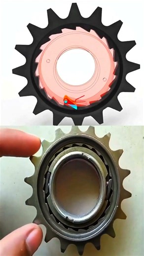 This Gear Can Spin Only One Way! ⚙️ Ratchet & Pawl Explained#RatchetAndPawl #OneWayGear #Mechanical