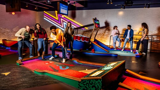 Tech-driven indoor mini golf brand opening first Ohio location in Columbus