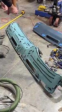 Restoring a cracked vinyl dash! #diy #squarebody #chevrolet #car #video #fix