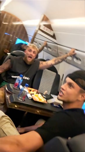 Jake Paul on Instagram: "The way home from the presser was interesting😂"