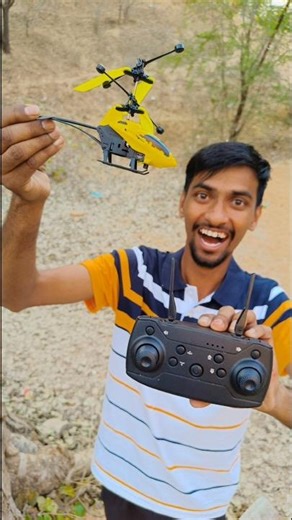 Stepping on a glass full of red paint got me a remote control drone and helicopter. #shorts #viral