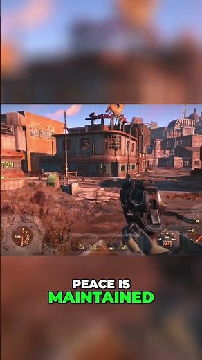 Fallout 4: Assaultron vs Ghouls City Combat! #fallout4 #fallout #falloutlore