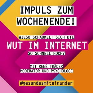 15K views · 60 reactions | Wir haten, dissen, shamen, trollen – im Internet. Warum wütet es sich in den sozialen Medien eigentlich so gut? Was virale Wut mit unserem Gehirn zu tun hat – und was wir dagegen tun können –, erzählt René Träder im Video. | DAK-Gesundheit | Facebook