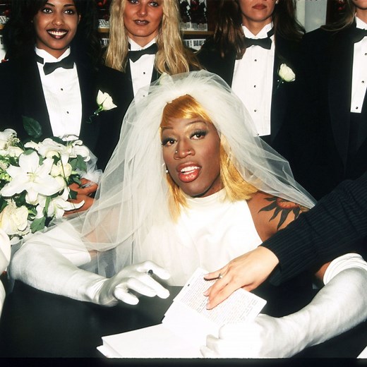 Reflecting on the Iconic Moment When Dennis Rodman "Married" Himself