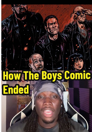 Replying to @Ndammu Butcher is a lot more twisted in the comics‼️😭 #theboys #theboyscomics #theboysseason5 #butcher #homelander