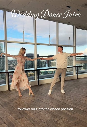 New Wedding Dance Intro idea for our couples🤗 We hope you love it! Try a few times slowly without the music and when you feel comfortable enough, try with the song. This intro can work with other slow songs too☺️✨🫶 We create full custom wedding dances too! If you’re interested, click the link in our bio🔗😊 Also, don’t forget to follow our account and leave your song in the comments if you would like to see a dance demo to it🫶 Happy Holidays!🎄 #dance #weddingdance #ideas #weddingtok #danceat