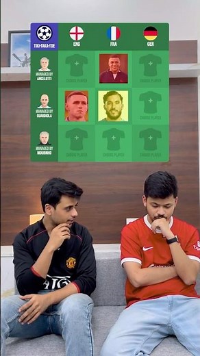 Can You Beat This Football Tic Tac Toe? 🤔 Manager Edition