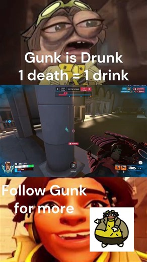 Gunk makes these lobbies look easy!! Top500 Venture Gameplay!! #clip #overwatchclips