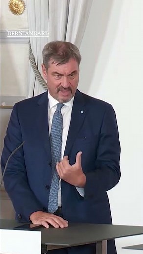 Markus Söder in Vienna: "We will increase deportations"