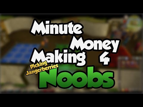 [OSRS] Minute Money Making | Picking Jangerberries 340k/hr