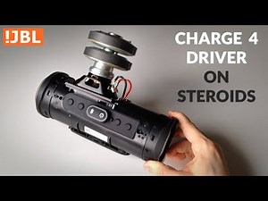 Adding WAY TOO MUCH Magnetic Field to JBL Charge 4 Driver