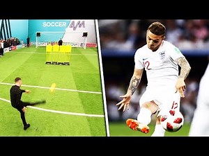 Kieran Trippier's free kick masterclass! | Sunday League Hacks