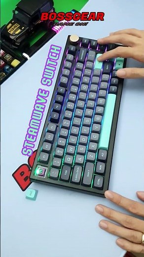 Steamwave Switch VS Azure Switch | VGN N75 Pro Keyboard