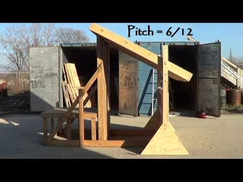 Firefighter Training Prop - The Pitched Roof Attachment