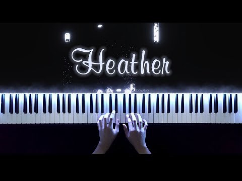 Conan Gray - Heather | Piano Cover with Strings (with Lyrics & PIANO SHEET)