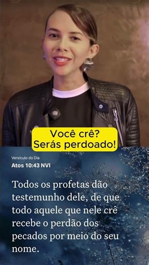 🙏 Versículo do Dia – Atos 10:43 ✨