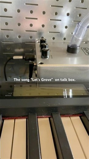 Let’s Grove on talk box.