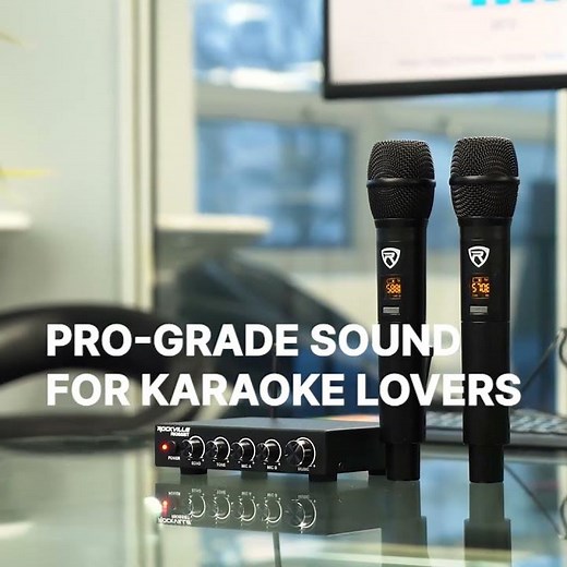 Transform Any Room Into a Karaoke Stage with Rockville!
