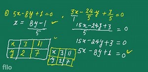 How to solve graph questions in liner equation in two variables... | Filo
