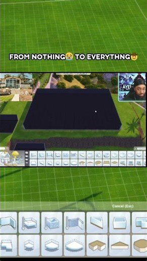 Turned that dirt into a home lol #sims4 #sims4build #thesims