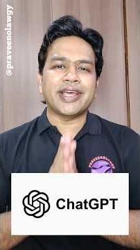 What is Chat GPT? GPT stands for?Learn with praveenolawgy#learning #knowledge #bestoftheday