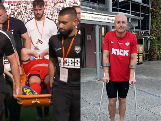 What happened to Theo Baker? YouTuber gives health update after shock injury during the Sidemen Charity Match 2023