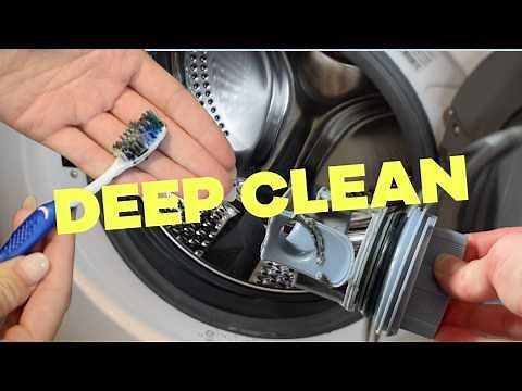 How to Clean a Washing Machine (ELIMINATE Smells, Mould & Build-Up!)