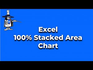 Excel: 100 Percent Stacked Area Chart.