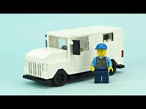 LEGO Armored Truck. MOC Building Instructions