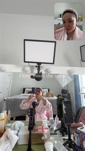 People keep asking what light I use most of the time — it’s the Neewer 192 LED Video Light Panel ✨ It’s super thin, bi-color (warm cool), has a built-in battery, and I use this for my UGC, TikTok videos, makeup shots, and lives almost every day. If you’re looking for an affordable creator light for filming at home, this one is honestly so easy to use. #tiktokaffiliate #neewer #videolight #contentcreatorgear