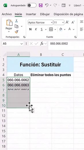 Aprende la función Sustituir en Excel fácilmente