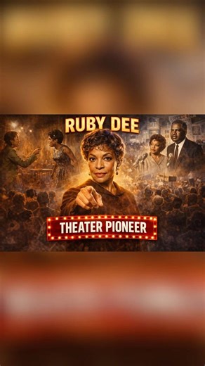 Ruby Dee African American Theatrical Pioneer #blackthought #africanamericanhistory #history