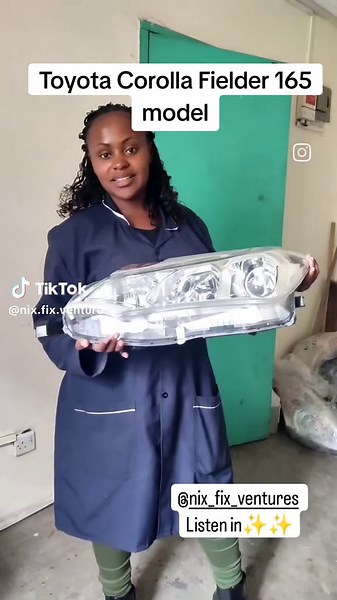 Toyota Corolla Fielder 165 Headlight: Sleek & Original