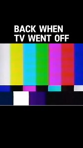 184K views · 6.6K reactions | Back when TV had a bedtime! Who remembers waiting for this screen before calling it a night?  #Throwback #TVSignOff #GoodnightNostalgia | Vintage & Iconic African American Everything | Facebook