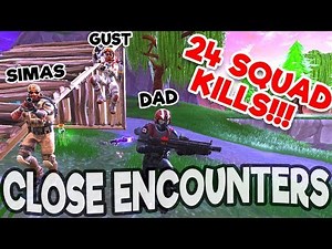 24 KILLS in FORTNITE CLOSE ENCOUNTERS BLOX4FUN SQUAD!!!