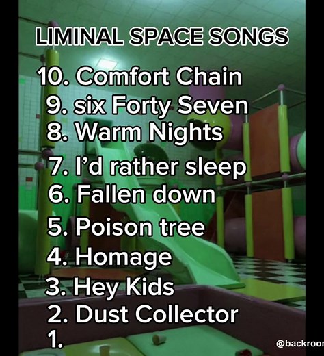 Liminal Space Songs #liminalspaces #dreamcore #dreamcoreaesthetic #feverdream #nostalgia #nostalgiacore #songs #song #fy #fypシ #fyp