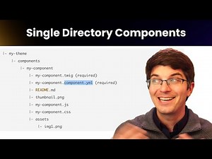Single Directory Components in Drupal 11