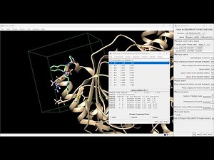 Video 3: Designing molecules, AutoDock Vina docking and interaction analysis.