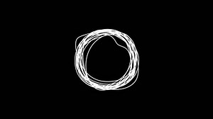 Animation of logical thinking, Organization, systemizing, solving, troubleshooting, confusion, difficulty, overwhelm, using hand-drawn tangle, knot, string, messy, complex, ball, brain, and wire.